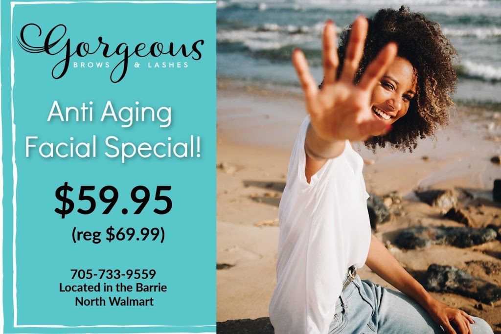 Gorgeous - Brows & Lashes | Gorgeous - Brows & Lashes is located inside Walmart, 450 Bayfield St, Barrie, ON L4M 5A2, Canada | Phone: (705) 733-9559
