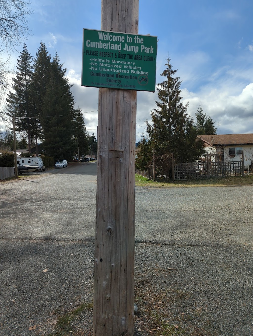 Village Park Dirt Jump Park | Keswick Ave, Cumberland, BC V0R 1S0, Canada | Phone: (250) 336-2291