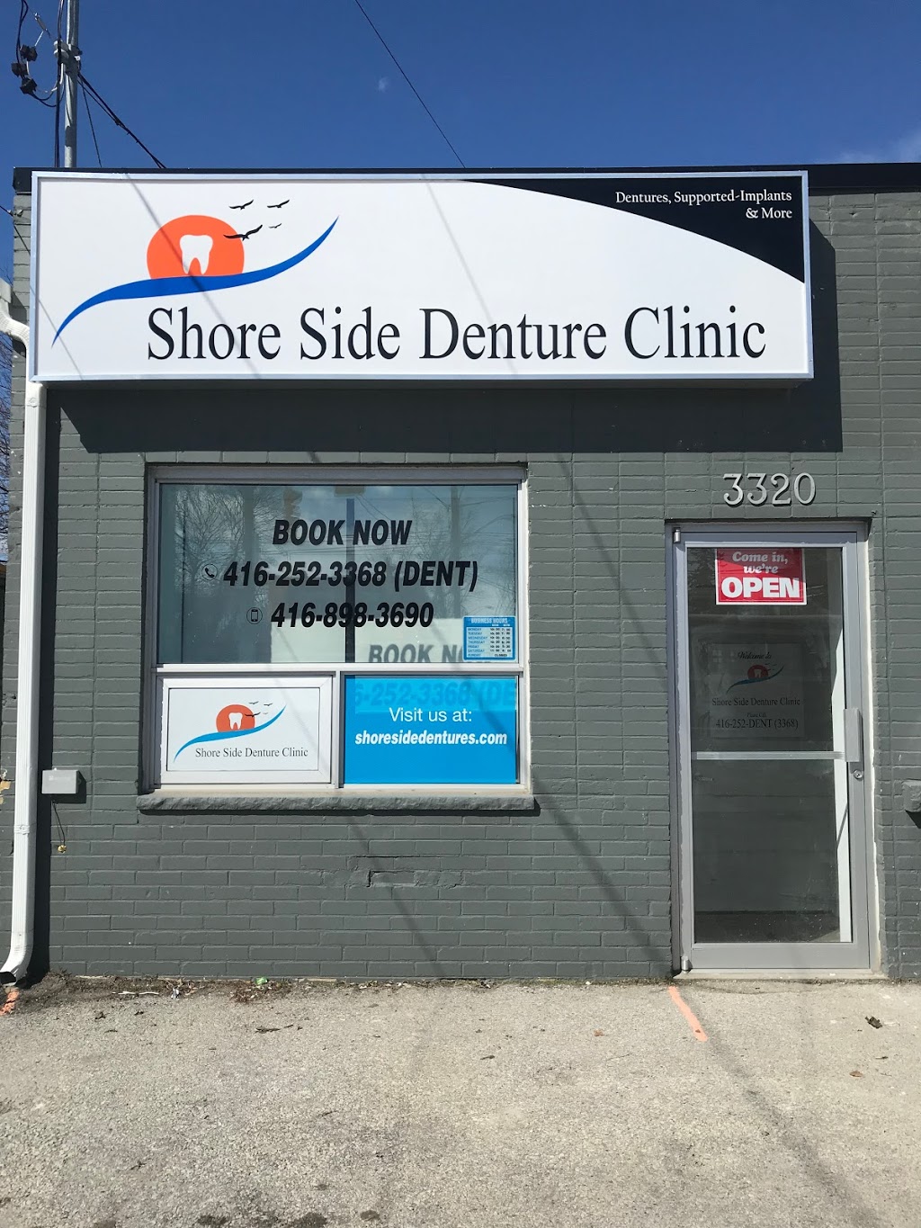 Shore Side Denture Clinic | 3320 Lake Shore Blvd W, Etobicoke, ON M8W 1M9, Canada | Phone: (416) 252-3368