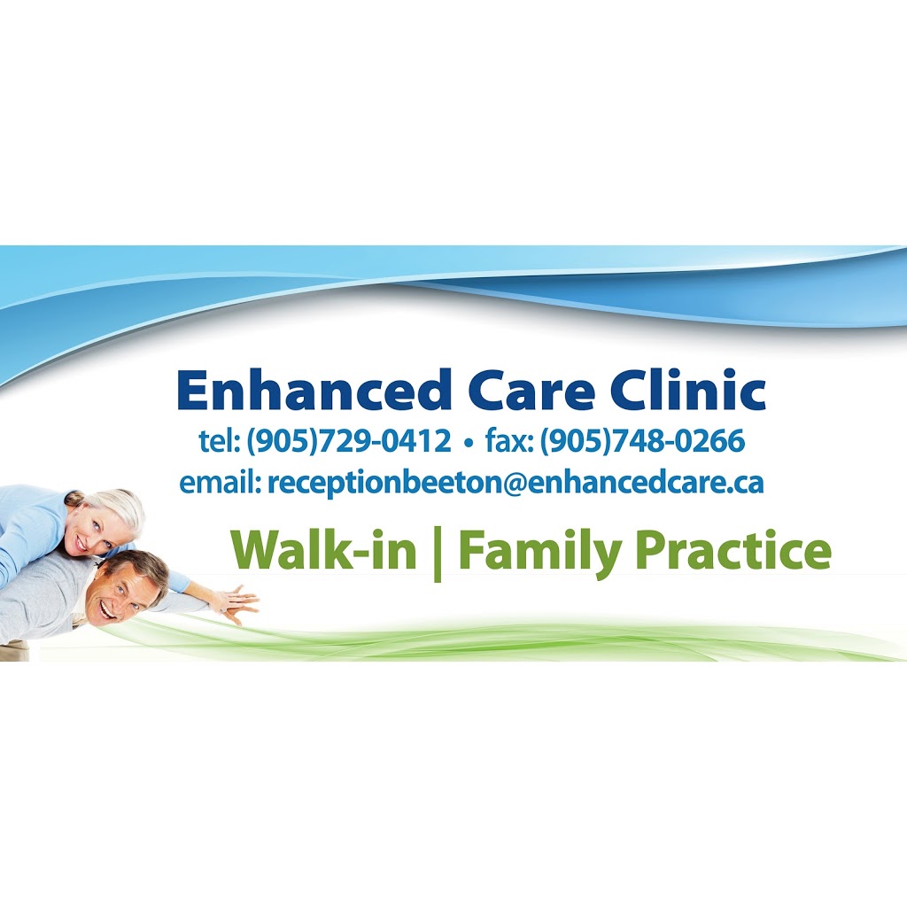 Enhanced Care Family Practice Walk-in Clinic - Beeton | 34 Main Street West Ground Floor, Beeton, ON L0G 1A0, Canada | Phone: (905) 729-0412