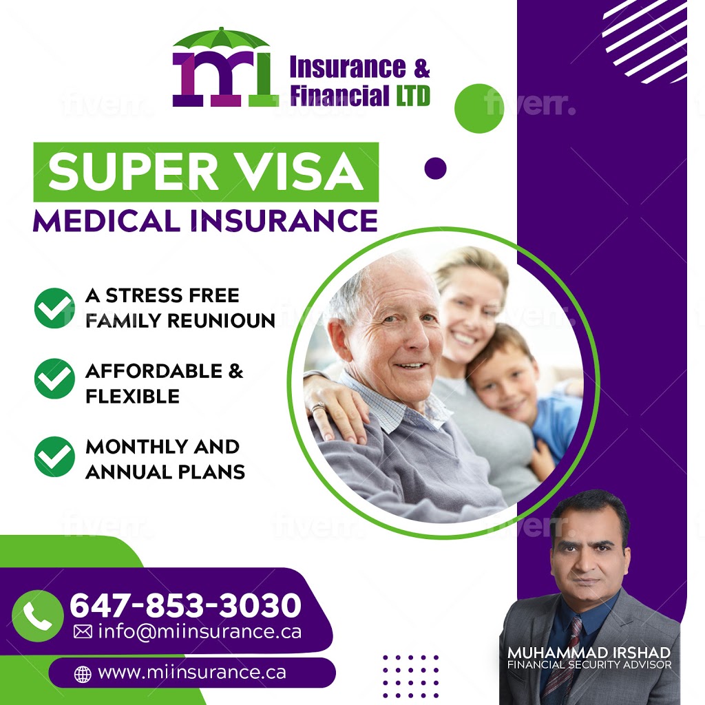 MI Insurance & Financial LTD | 205 Advance Blvd, Brampton, ON L6T 4V9, Canada | Phone: (647) 853-3030