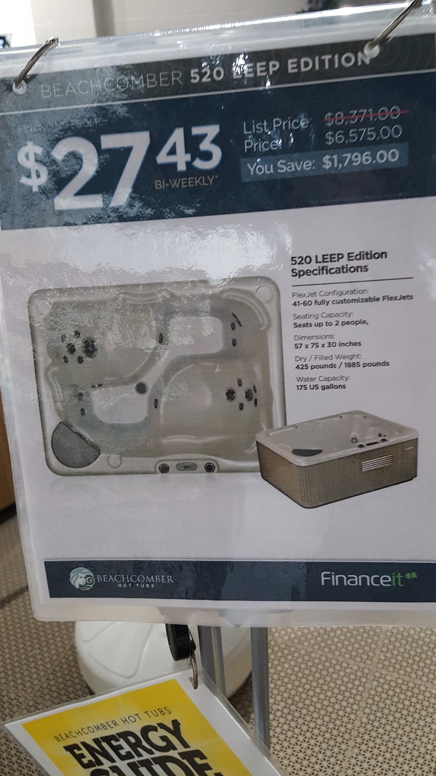 Beachcomber Hot Tubs | 20 Balsam St, Collingwood, ON L9Y 4H7, Canada | Phone: (705) 446-9722