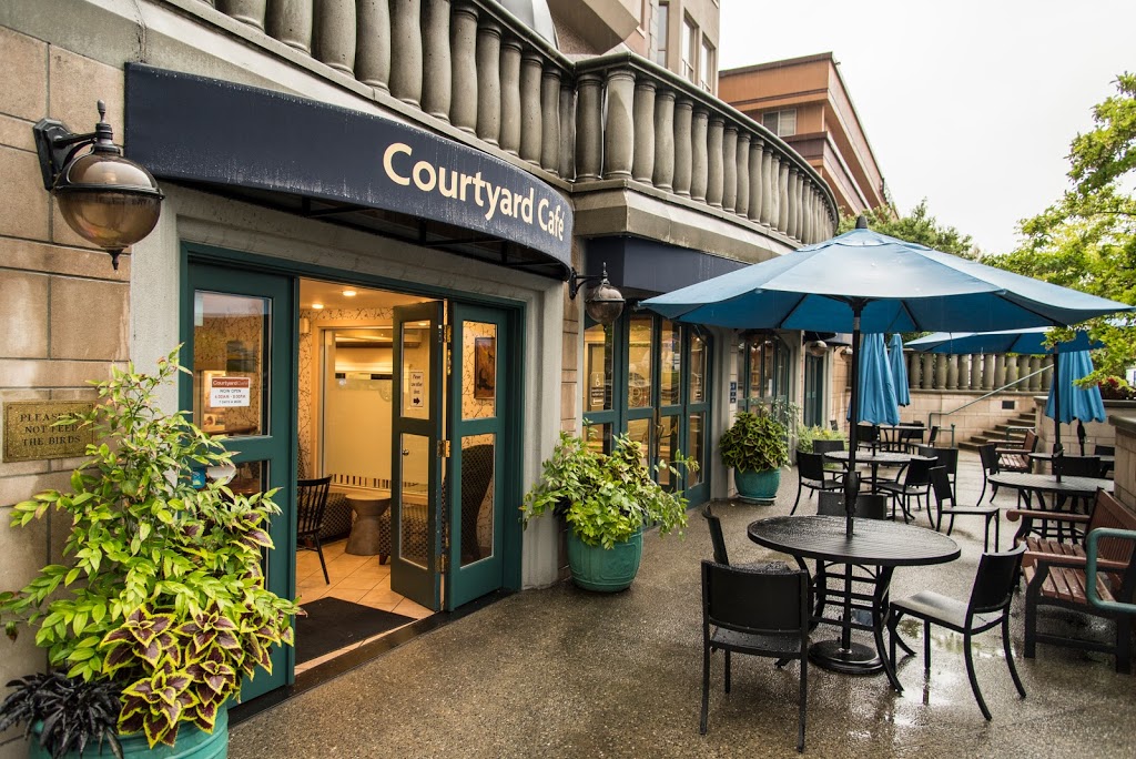 Courtyard Cafe | 463 Belleville St, Victoria, BC V8V 1X3, Canada | Phone: (250) 386-0450