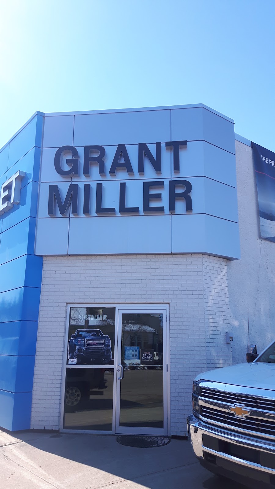 Grant Miller Chevrolet Buick GMC Ltd. | 240 W Railway Dr, Smoky Lake, AB T0A 3C0, Canada | Phone: (780) 656-3880