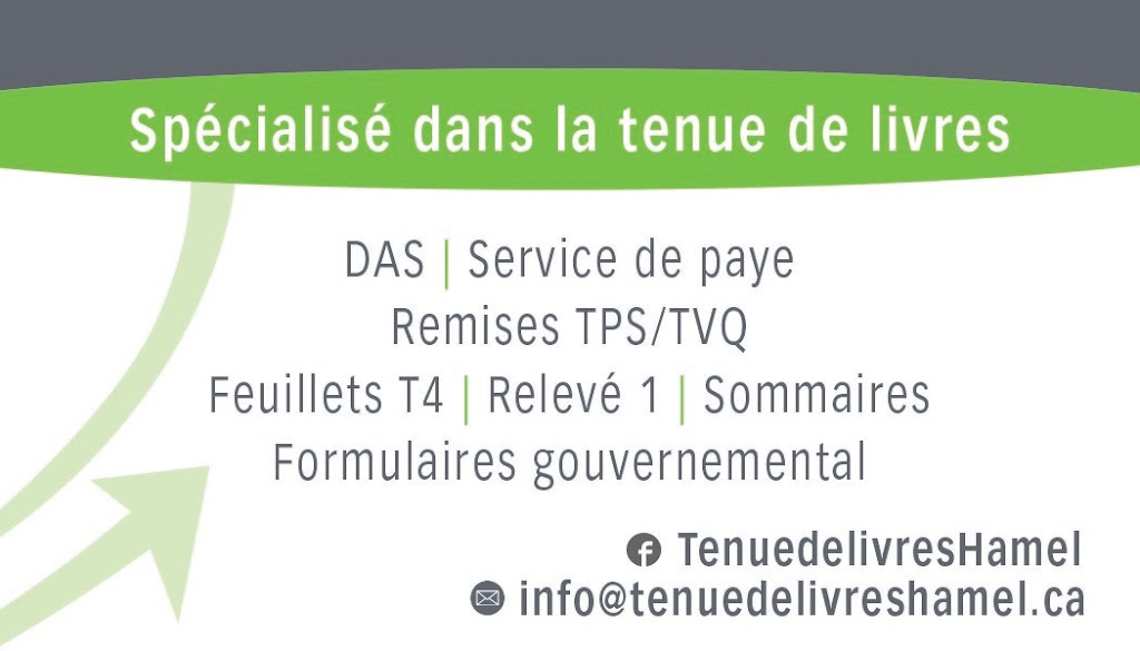 Tenue de Livres Hamel | 642 22e Av, Val-Morin, QC J0T 2R0, Canada | Phone: (819) 325-3580