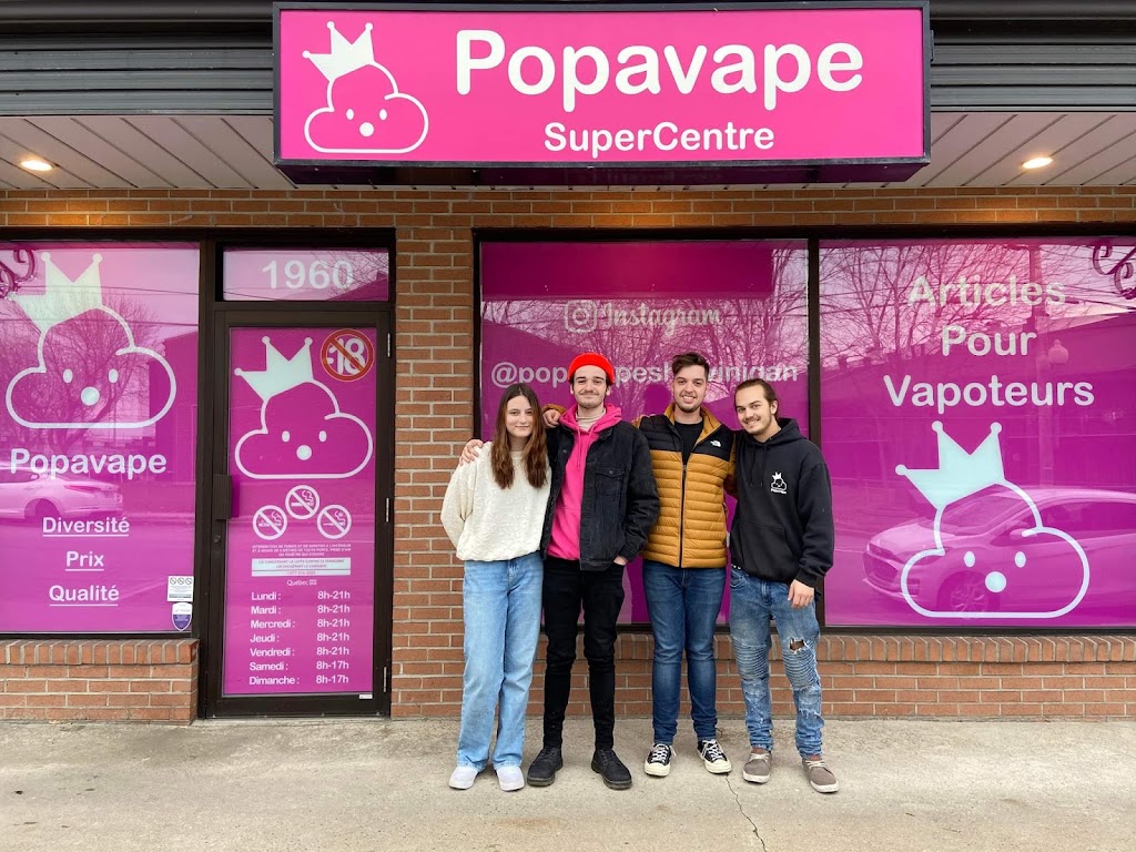 Popavape SuperCentre à Shawinigan | 1960 Av. Saint-Marc, Shawinigan, QC G9N 2J1, Canada | Phone: (819) 536-2737
