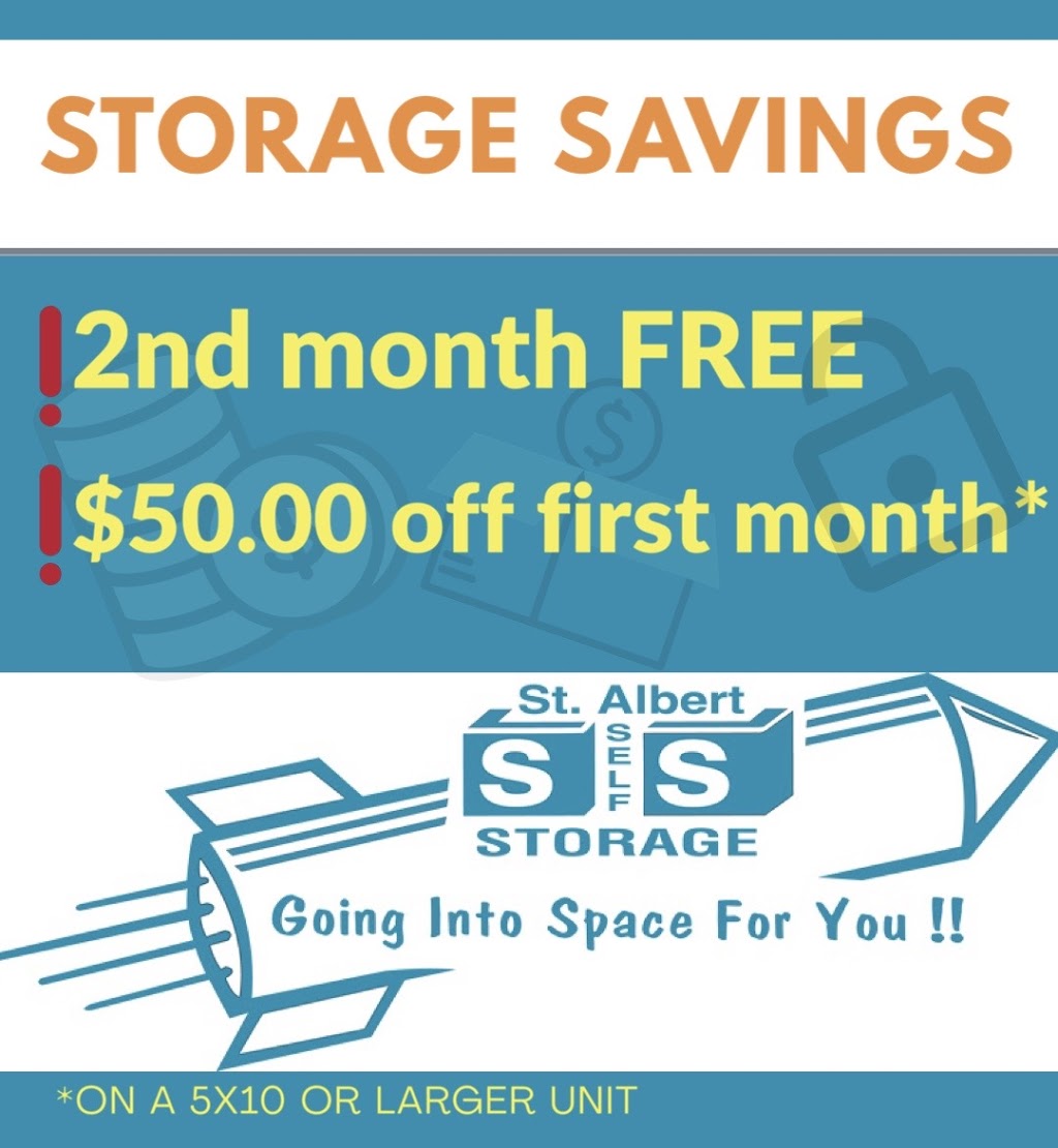 St. Albert Self Storage Ltd | 245 Carnegie Dr, St. Albert, AB T8N 5A7, Canada | Phone: (780) 460-1234