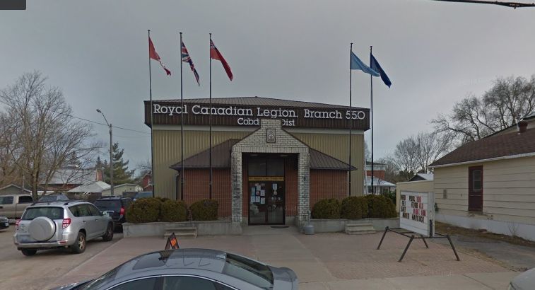 Royal Canadian Legion Branch 550 | 43A Main St, Cobden, ON K0J 1K0, Canada | Phone: (613) 646-7914