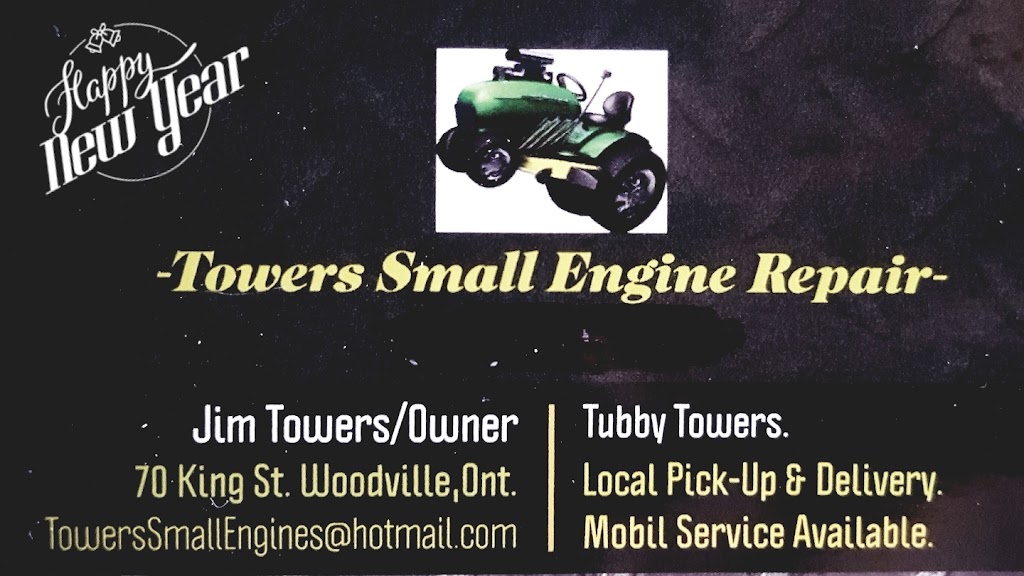 Towers Small Engines | 70 King St, Woodville, ON K0M 2T0, Canada | Phone: (705) 341-6052