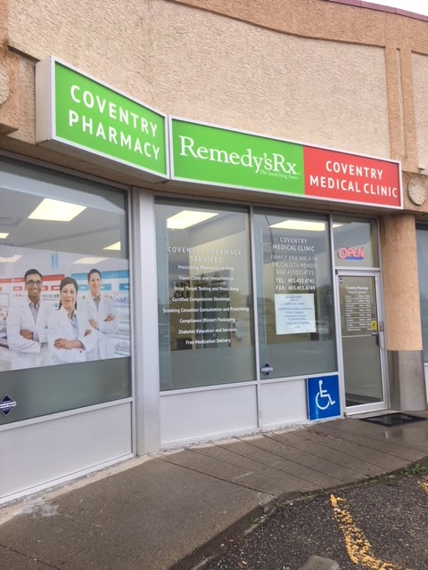 RemedysRx Coventry Pharmacy & Medical Clinic | 790 Coventry Dr NE #110, Calgary, AB T3K 4K4, Canada | Phone: (403) 453-9194