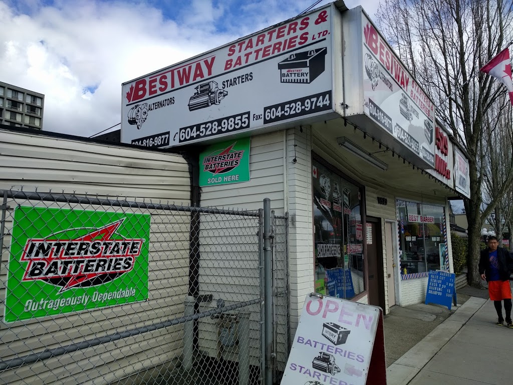 Bestway Starters & Batteries Ltd | 7529 Edmonds St, Burnaby, BC V3N 1B5, Canada | Phone: (604) 528-9855
