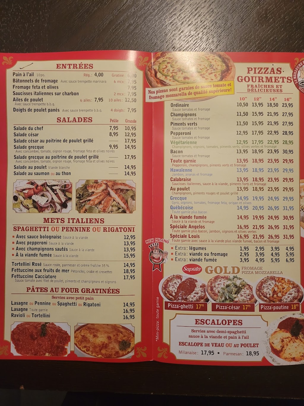Pizza angelos | Marie-Victorin / Filiatrault, Sorel-Tracy, QC J3R 1L6, Canada | Phone: (450) 742-2525