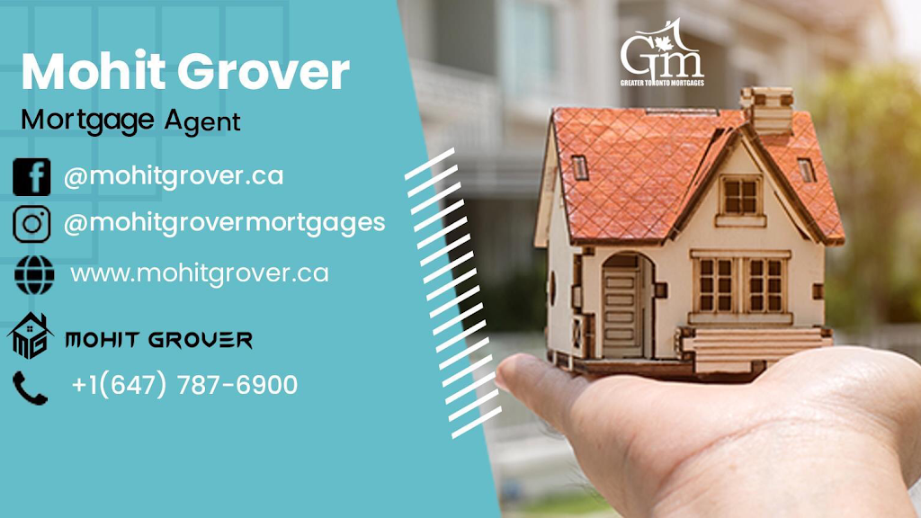 Mohit Grover Mortgages | 7050 A Bramalea Rd Unit 11, Mississauga, ON L5S 1T1, Canada | Phone: (647) 787-6900