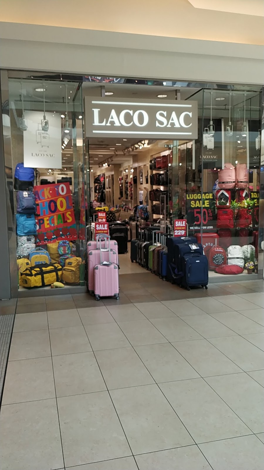 Laco Sac | 1800 Sheppard Ave E, North York, ON M2J 5A7, Canada | Phone: (416) 499-9855