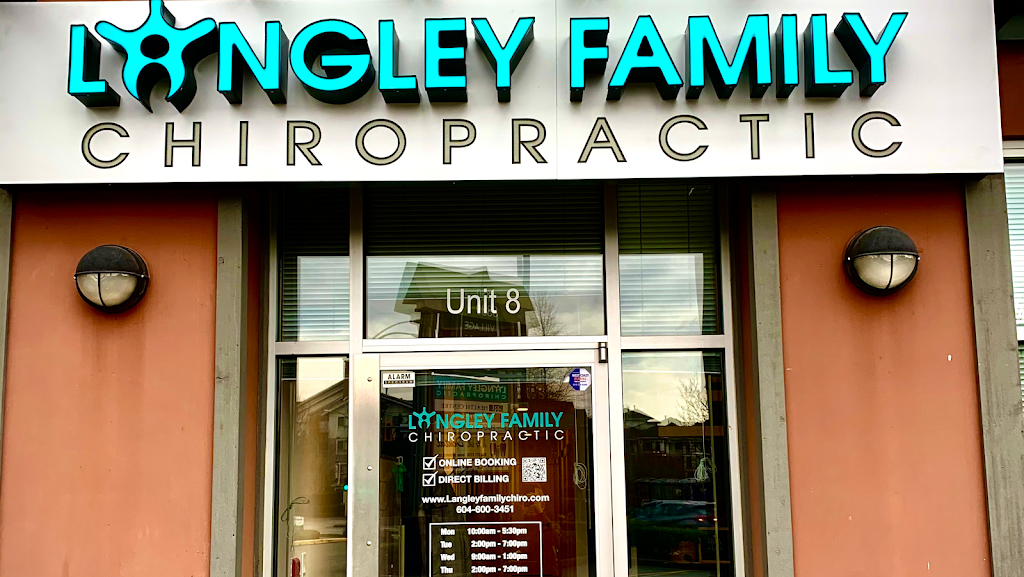 Langley Family Chiropractic | 8880 202 St. Unit #8, Langley, BC V1M 4E7, Canada | Phone: (604) 600-3451