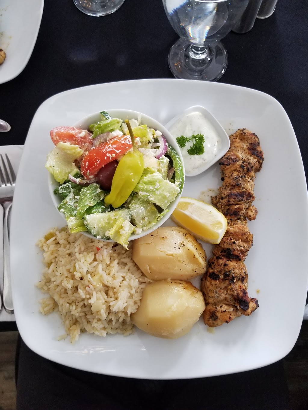 My Greek Plate | 110 3 Ave, Cochrane, AB T4C 1A6, Canada | Phone: (587) 362-3332