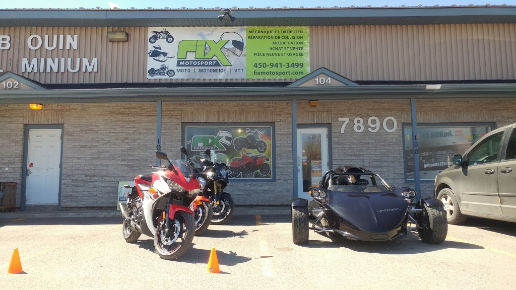 Fix Motosport | 7890 Boulevard Laurier, Terrebonne, QC J7M 1W3, Canada | Phone: (450) 941-3499