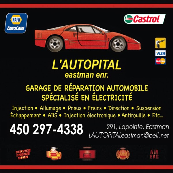 LAutopital | 291 Rue Lapointe, Eastman, QC J0E 1P0, Canada | Phone: (450) 297-4338