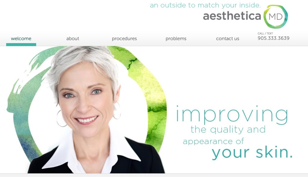 aesthetica MD | 645 Plains Rd E, Burlington, ON L7T 4J5, Canada | Phone: (905) 333-3639