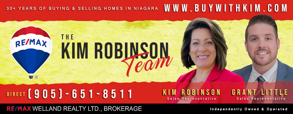 The Kim Robinson Team - Realtor | 150 Prince Charles Dr S, Welland, ON L3C 7B3, Canada | Phone: (905) 651-8511