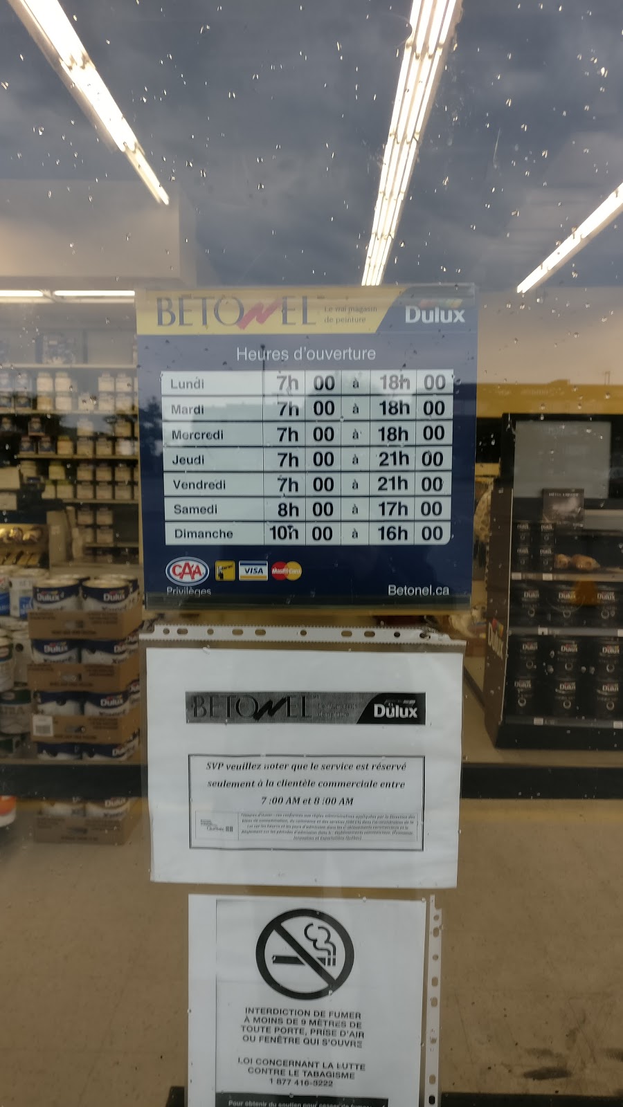 Bétonel-Dulux | 2155 Boulevard Marcel-Laurin, Saint-Laurent, QC H4R 1K4, Canada | Phone: (514) 745-0231