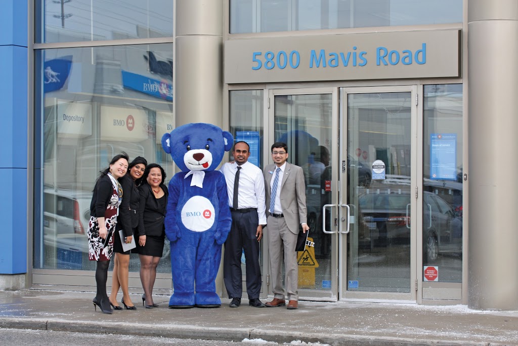 BMO Bank of Montreal | 5800 Mavis Rd, Mississauga, ON L5V 2N6, Canada | Phone: (905) 567-4443