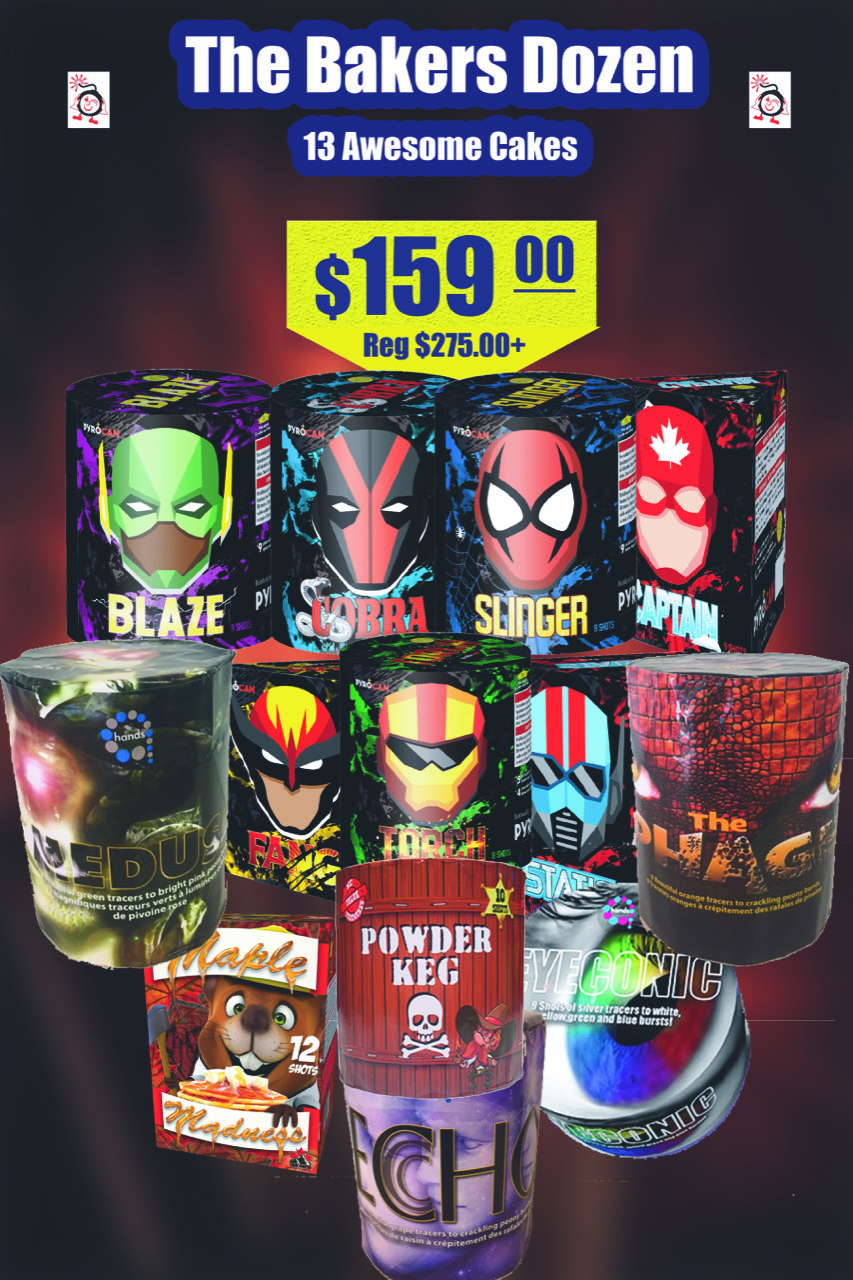 Phatboy Fireworks | 272 Dundas St E, Waterdown, ON L0R 2H6, Canada | Phone: (800) 438-2614