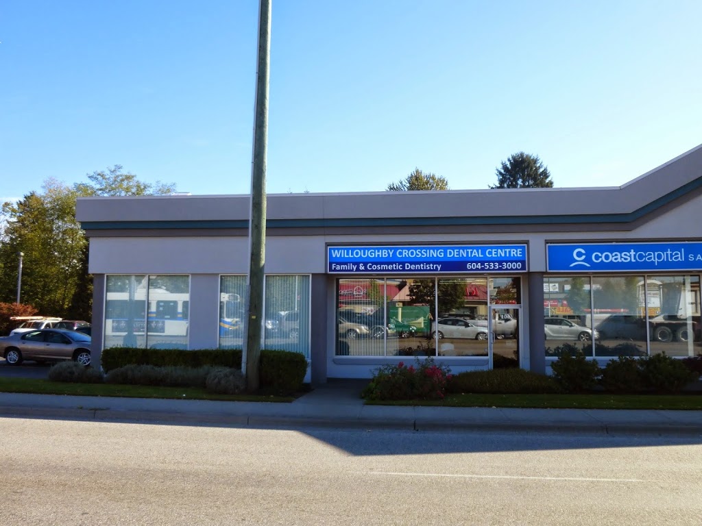 Willoughby Crossing Dental Centre | 6424 200 St Unit 104, Langley City, BC V2Y 2T3, Canada | Phone: (604) 533-3000