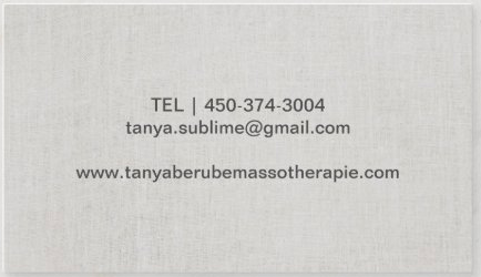 Tanya Bérubé Massothérapie | point of interest | 238 Rue Principale, Beauharnois, QC J6N 0J5, Canada | 4503743004 OR +1 450-374-3004