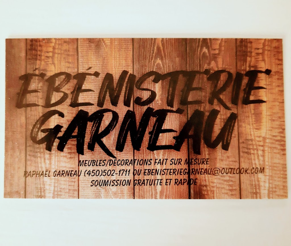 Ébénisterie Garneau | 375 7e Avenue, Sainte-Hélène-de-Bagot, QC J0H 1M0, Canada | Phone: (450) 502-1711