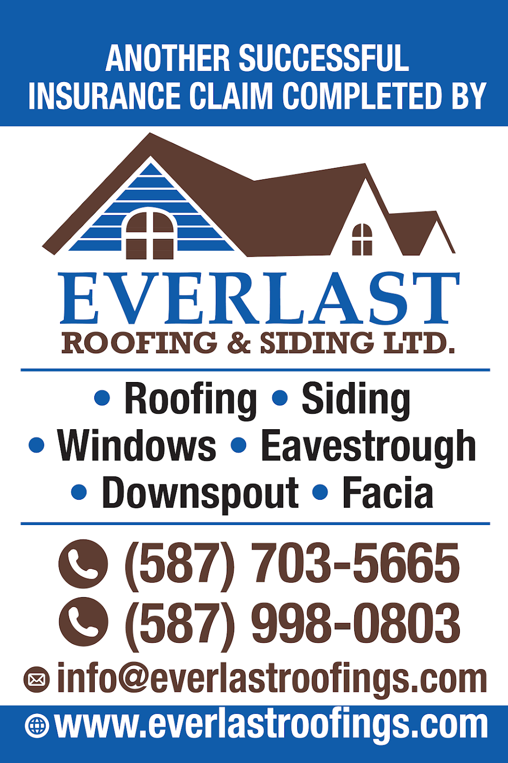 Everlast Roofings and Siding ltd | 535 Auburn Bay Heights SE, Calgary, AB T3M 1L1, Canada | Phone: (587) 703-5665