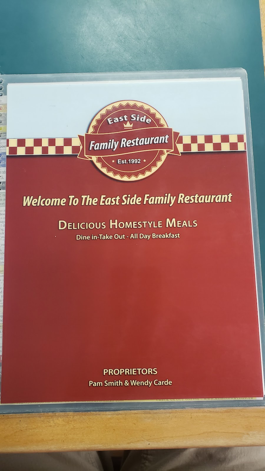 Eastside Family Restaurant | 770 E River Rd, New Glasgow, NS B2H 3S6, Canada | Phone: (902) 755-4242