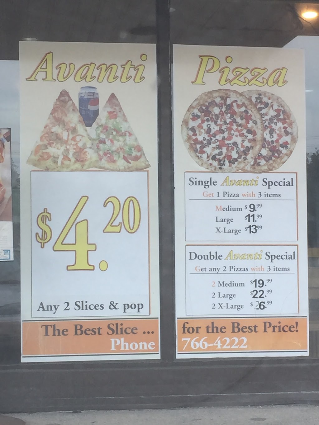 Avanti Pizza | 218 Silvercreek Pkwy N, Guelph, ON N1H 8E8, Canada | Phone: (519) 766-4222