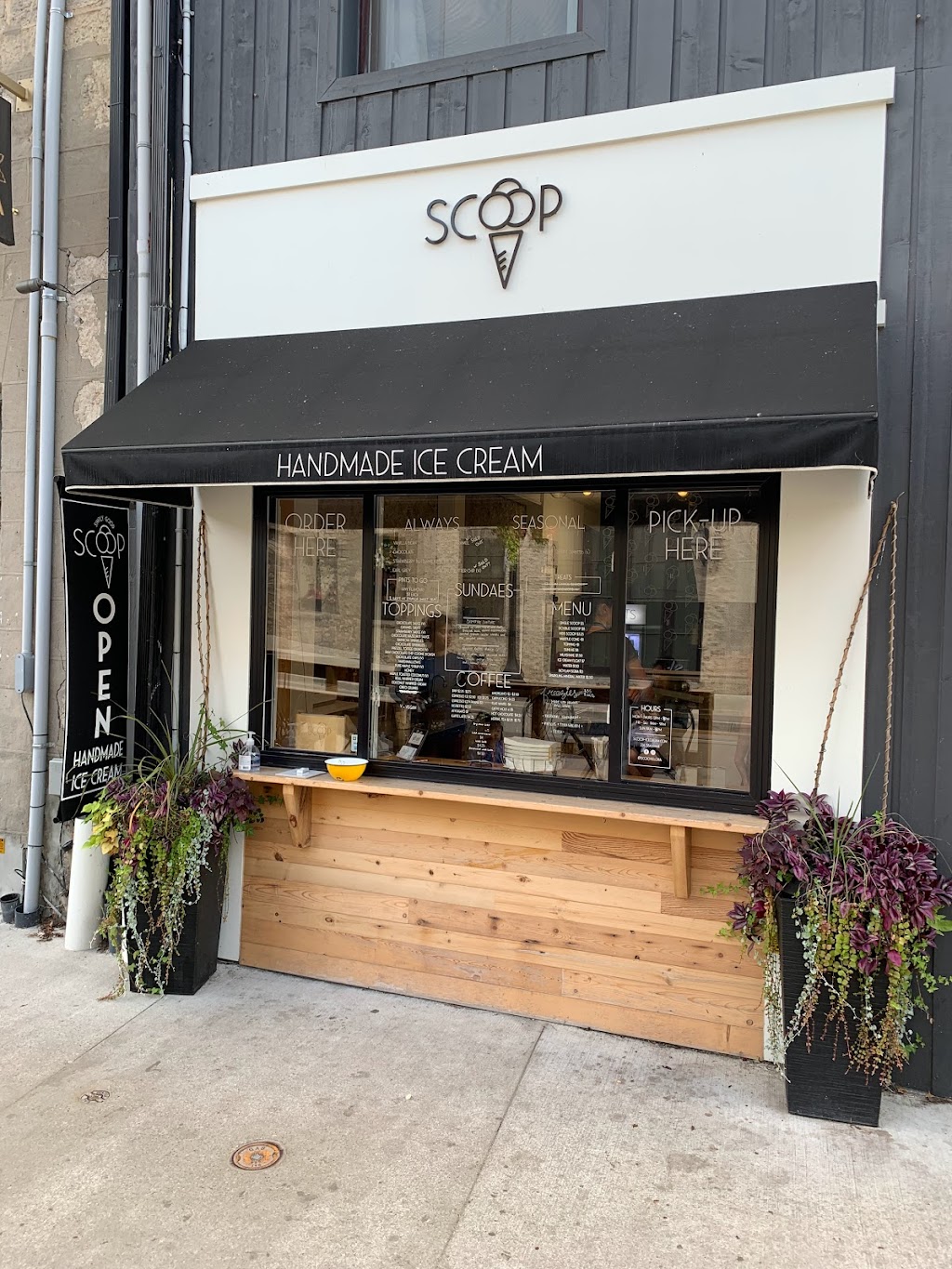 Scoop Ice Cream | 58 Mill St W, Elora, ON N0B 1S0, Canada | Phone: (226) 384-4444