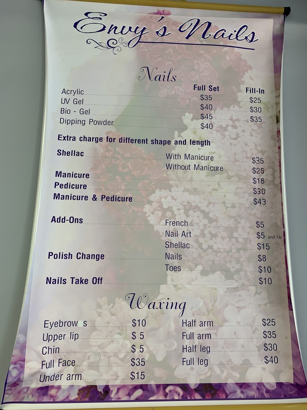Envys Nails | 3464 Cattell Dr, Niagara Falls, ON L2G 7K7, Canada | Phone: (905) 295-0909