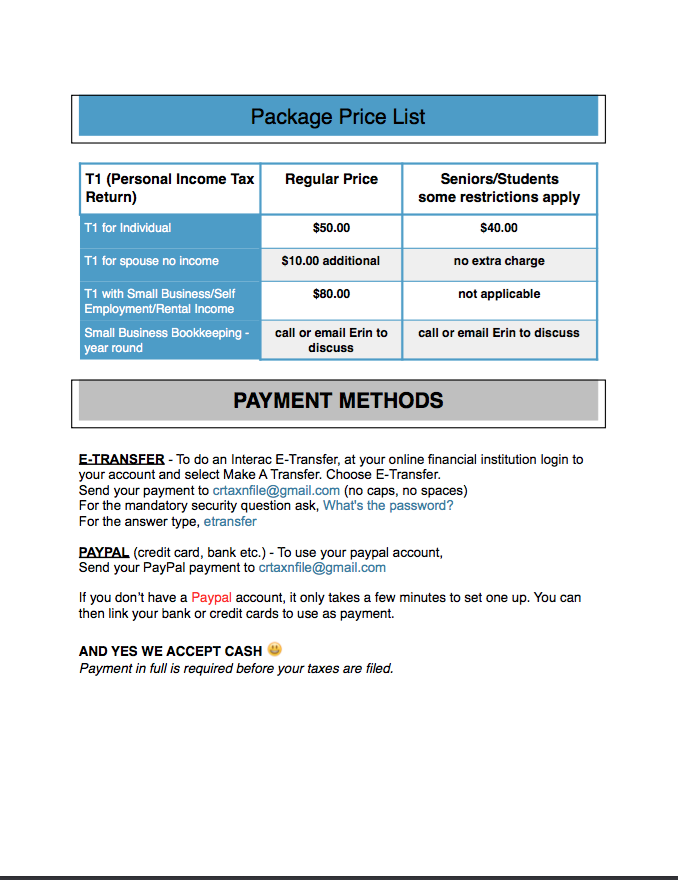 CR taxNfile | Black Creek, BC V9J 1K8, Canada | Phone: (250) 205-0008
