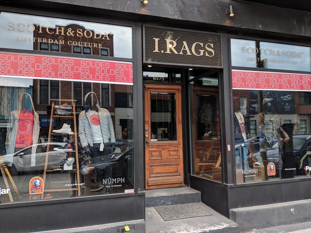 I.Rags | 6575 Boul St-Laurent, Montréal, QC H2S 3C5, Canada | Phone: (514) 273-6321