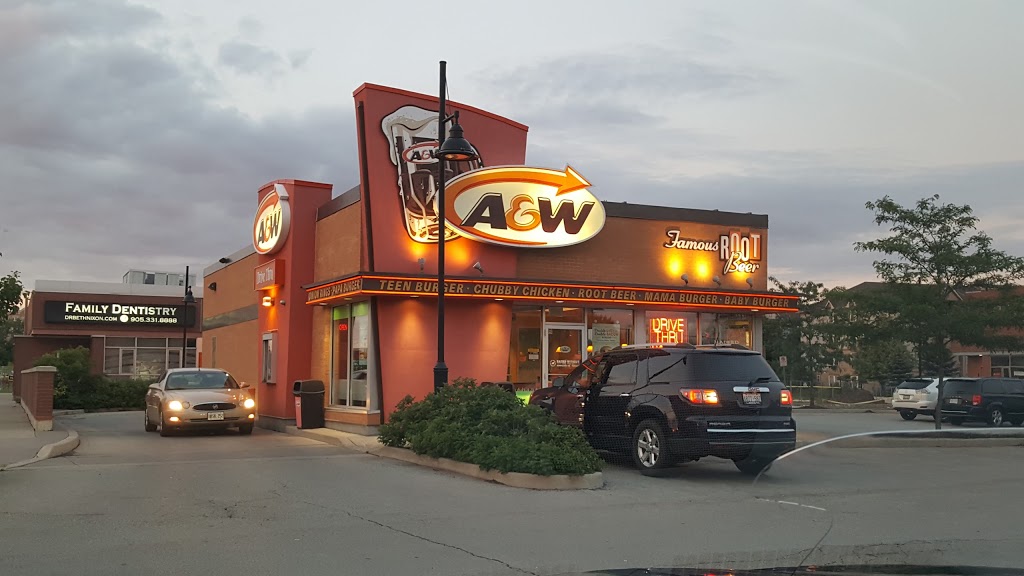 A&W Canada | 1811 Walkers Line, Burlington, ON L7M 0H6, Canada | Phone: (289) 427-5863