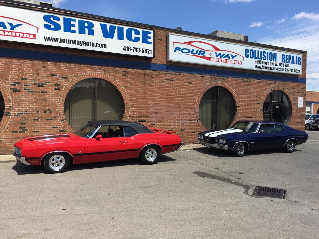 Four Way Auto Body | 6590 Finch Ave W, Etobicoke, ON M9V 3Z6, Canada | Phone: (416) 743-5821