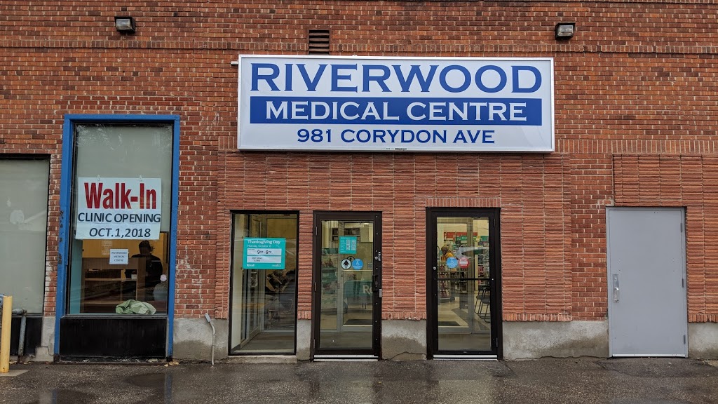 Riverwood Medical Centre | 981 Corydon Ave, Winnipeg, MB R3M 0X1, Canada | Phone: (204) 452-3345