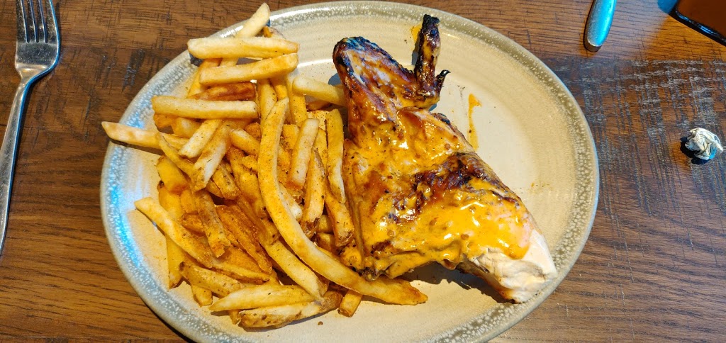 Nandos Courtneypark (Mississauga) | 90 Annagem Blvd Unit V4, Mississauga, ON L5T 2Y3, Canada | Phone: (905) 565-1650