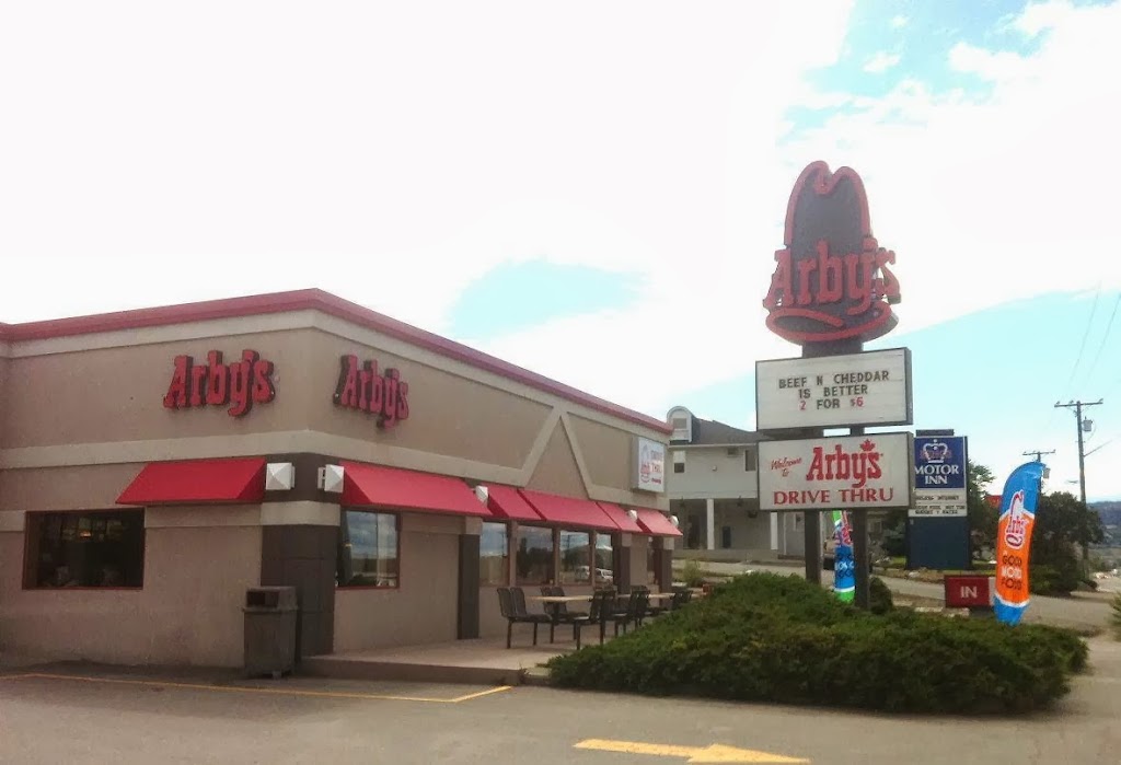 Arbys | 1785 Trans Canada Hwy East Frontage Rd, Frontage Rd, Kamloops, BC V2C 3Z6, Canada | Phone: (250) 372-1022