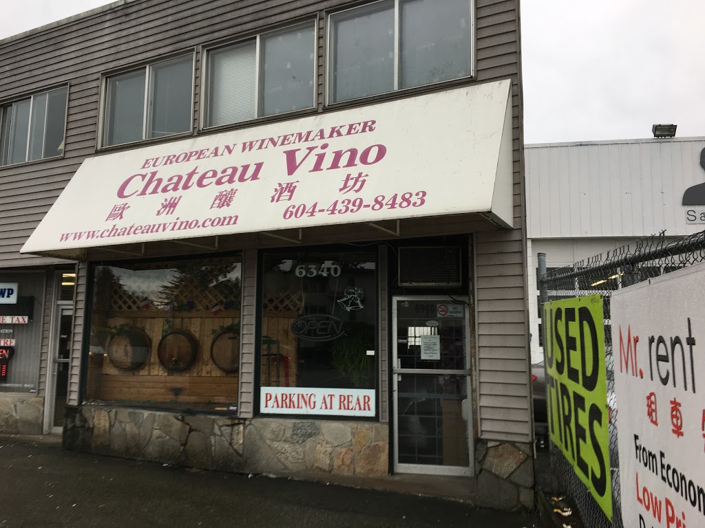 Chateau Vino Wine Cellar Ltd | 6340 Kingsway, Burnaby, BC V5E 1C5, Canada | Phone: (604) 439-8483