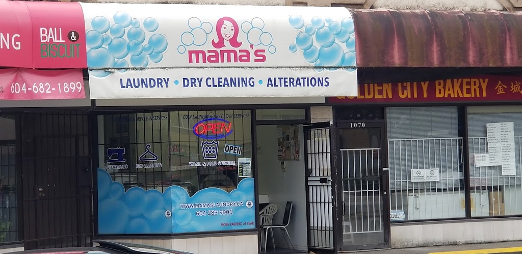 Mamas Laundry | 1072 Kingsway, Vancouver, BC V5V 3C6, Canada | Phone: (604) 283-9901