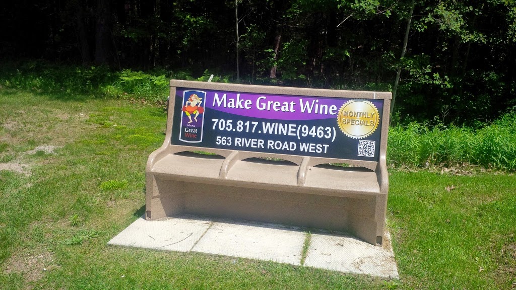 Make Great Wine | 563 River Rd W #3, Wasaga Beach, ON L9Z 2P1, Canada | Phone: (705) 817-9463