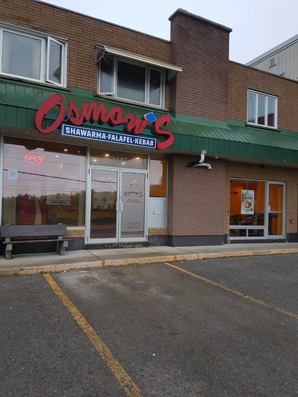 Osmow's Shawarma - 1447 Water St Unit 2&3, Peterborough, ON K9J 6X6, Canada