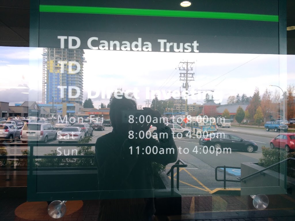 TD Canada Trust Branch and ATM | 15110 North Bluff Rd, White Rock, BC V4B 3E5, Canada | Phone: (604) 541-7100