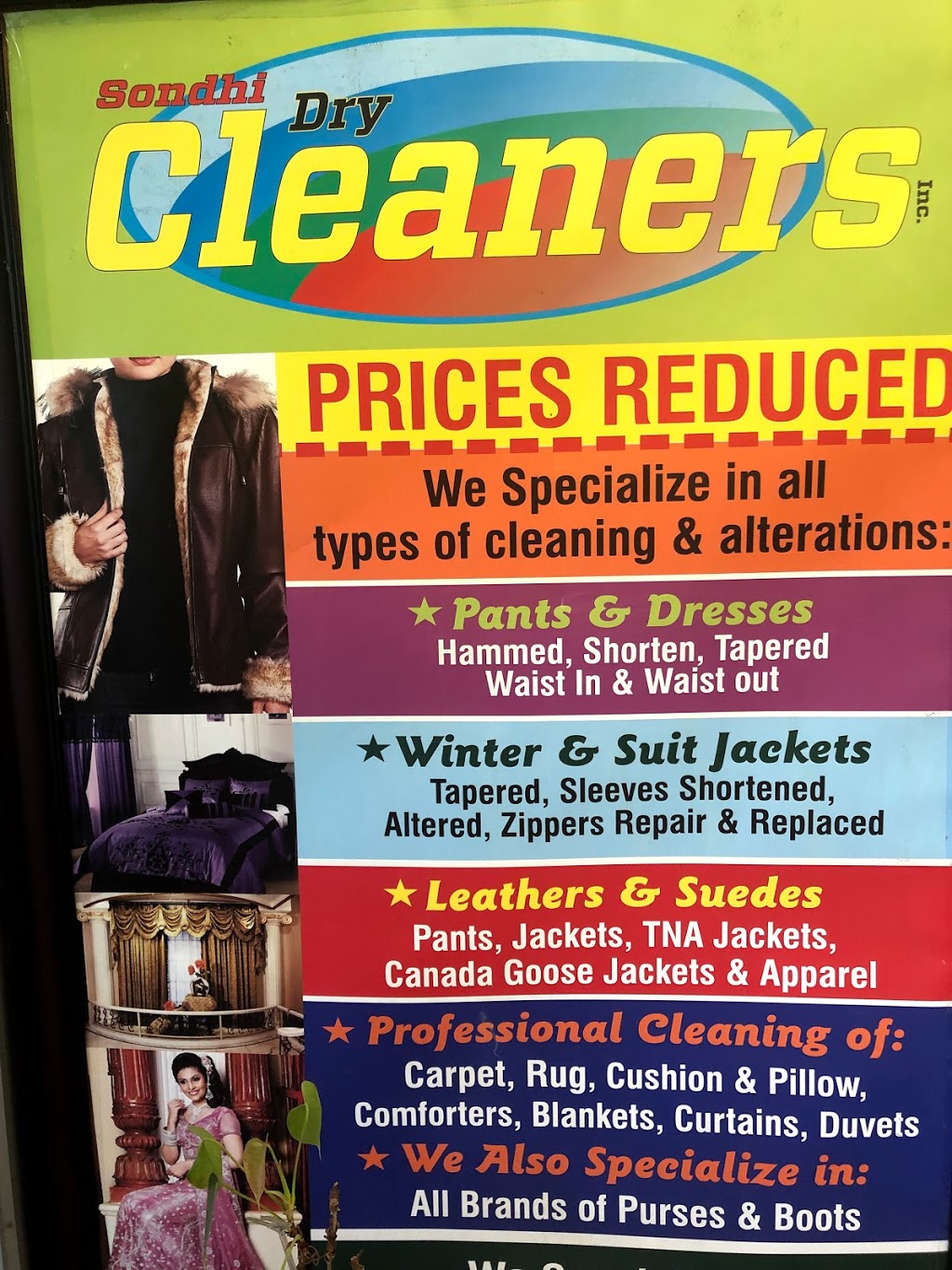Sondhi Dry Cleaners Inc | 1735 Kipling Ave, Etobicoke, ON M9R 2Y8, Canada | Phone: (416) 244-2735