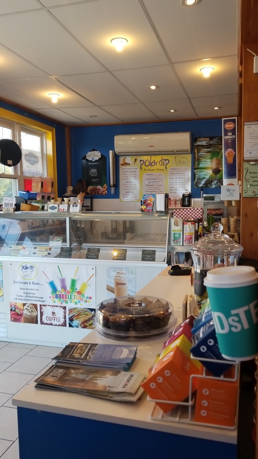 PolarDip Ice Cream Shoppe | 916 Bay St Unit #2, Gravenhurst, ON P1P 1Z9, Canada | Phone: (705) 812-7668