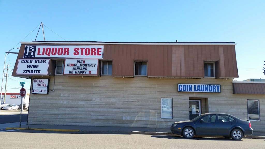 Royal Hotel (Liquor Store, Cold Beer+Wine) | 4919 49 St, Stettler, AB T0C 2L2, Canada | Phone: (403) 742-5700